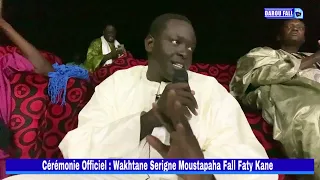 Cérémonie Officiel : Wakhtane Serigne Moustapha Fall Faty Kane - S Modou Aminta : Samndi 29 October