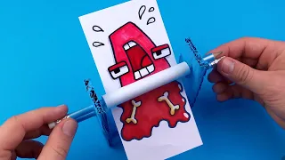 10 VIRAL & CRAZY ALPHABET LORE Transformations PAPER CRAFTS for Fans