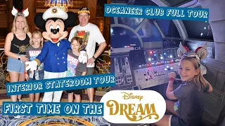 DISNEY DREAM MARVEL DAY AT SEA Cruise I Oceaneer Club, Inside Stateroom Tour & Embarkation