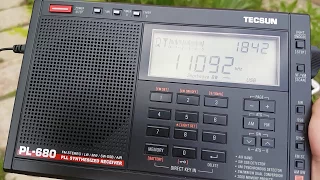 Spy numbers station S11a. Recieving with Tecsun PL-680