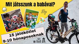 Mit játsszunk a babával? Játékötletek 9-10 hónapos korban