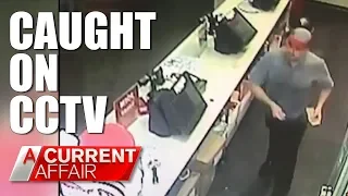 Trusted employee caught on CCTV stealing | A Current Affair Australia