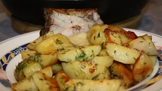 Филе утки с картошкой в духовке