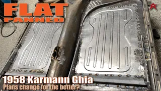 Chassis 84 Episode 10 | PART 2 Flat Pan MOD | MORE ground Clearance for the 1958 VW Ghia | Airkewld