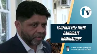 FijiFirst file their candidate nominations | 11/11/2022