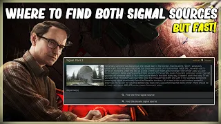 WHERE TO FIND THE FIRST AND SECOND SIGNAL SOURCE  - ESCAPE FROM TARKOV - MECHANIC TASK SIGNAL PART 1
