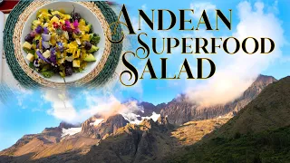 Andean Blue-green Algea Superfood Salad: Optimize Brain and Body health