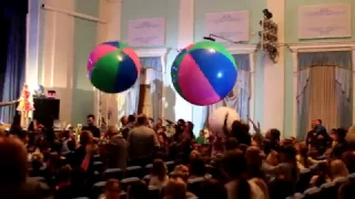 Crazy bubble show новогоднее представление  в Киеве