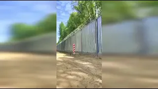 Польща майже закінчила будівництво прикордонної огорожі на кордоні з Білоруссю