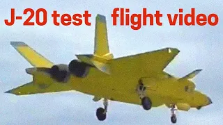 J-20: Latest fighter test video from its factory in Chengdu, China! Full speed production coming