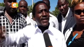 Chaos at former Kitui mayor’s burial