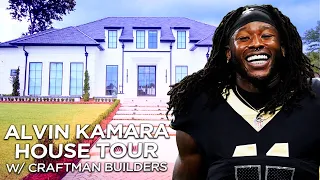 Alvin Kamara House Tour: A Look Inside The NFL Players Home  | Part 2| AK41 X Craftsman Builders