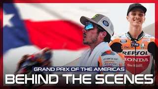 Behind the Scenes of MotoGP - America GP with the Repsol Honda Team 🇺🇸