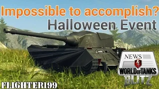 WoT Blitz: Impossible to receive two tanks? | Dracula | Helsing | Halloween Event