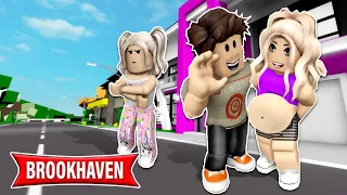 O DIA QUE MINHA MÃE TEVE UM BEBÊ | Historinha no Brookhaven 🏡RP ( Roblox )