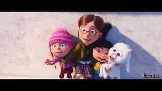 Lucy saves girls from Balthazar Bratt Despicable me 3 (2017) Hd