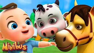 Old MacDonald Had a Farm | Nursery Rhymes and Kids Songs | Minibus