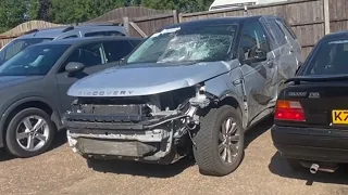 REBUILDING A WRECKED LAND ROVER DISCOVERY SPORT FROM COPART