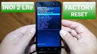 INOI 2 LITE factory reset / сброс до заводских настроек