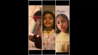 allu arjun daughter allu arha cute video