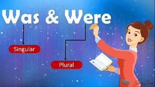 Use of Was and Were | English Grammar | Use of Was and Were in sentences | Was and Were for kids