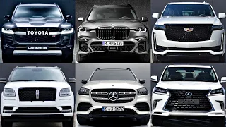 Top 10 Best full-size luxury family SUVs (2022) land cruiser, lincoln navigator 2022, infiniti qx80!