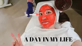 A Day In My Life: Facial in NYC, Spinach Banana Loaf, Sezane Try-Ons | glowwithava