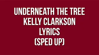 Underneath the tree - Kelly clarkson - lyrics (sped up)