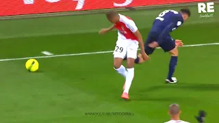 16-year-old mbappe in a match against PSG
