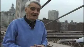 Budd Hopkins on the Brooklyn Bridge - The Linda Case..mov