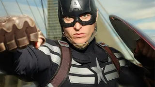 Captain America WINTER SOLDIER Cosplay!