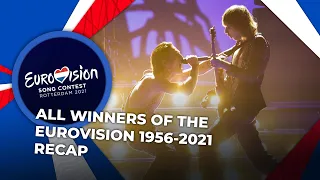 All winners of the EUROVISION 1956-2021 | RECAP