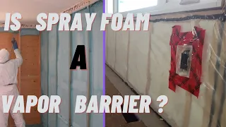 Does Spray Foam Insulation Need A Vapor Barrier?