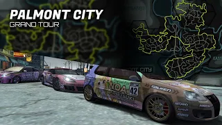 【NFSMW/NFSC】Need For Speed Carbon Palmont City Grand Tour Final Race - BMW M3 GTR GT vs. My Itasha