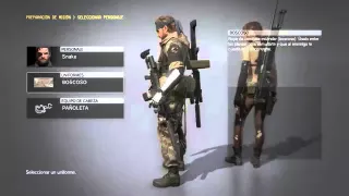 Metal Gear Solid 5 Todos los Trajes de Snake