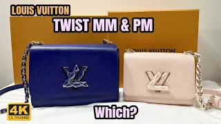 LOUIS VUITTON TWIST SIZE COMPARISON | PM OR MM ?