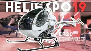 S333 e 300CBI Scheweizer concorrentes do R22! O mais FEIO!? - Ep. 20 (HELIEXPO 2019)