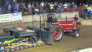 Classic Super Stock Tractors, Bunker Hill Shootout, 7/14/12