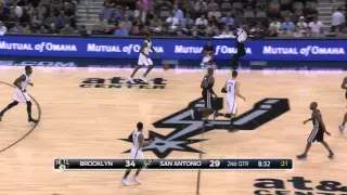 2015-10-30 NBA RS Bojan Bogdanovic vs San Antonio