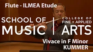 Professor Jonathan Keeble: ILMEA Flute - Vivace in F Minor - KUMMER