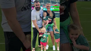 Kylie Didn't See Jason The Same After Their Daughters Were Born #JasonKelce #KylieKelce #Daughters