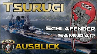TSURUGI [T9 BB] Schlafender Samurai in World of Warships? #worldofwarships #wows
