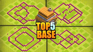 TOP 5 LEGENDARY TH6 Base (Trophy Pushing) with Link!!