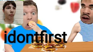 Idontfirst - Малой и домашняя диета! 🍔 / РЕАКЦИЯ