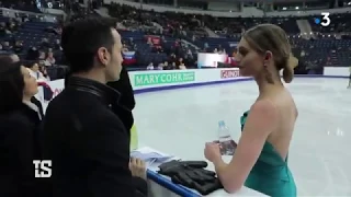 Gabriella Papadakis & Guillaume Cizeron European 2019 SD backstage 【News】