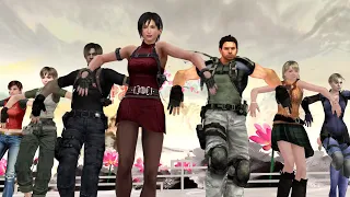 [MMD] KARD icky - Leon Kennedy, Ada Wong, Jill Valentine, Chris Redfield kpop dance Resident Evil