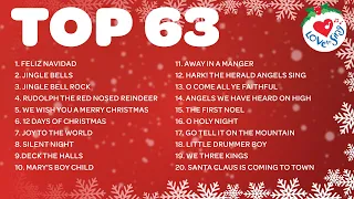 Top 63 Christmas Songs and Carols 🎄 Top Christmas Music Playlist 🎅 Merry Christmas 2024