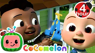 Toy Excavator in Mothers Garden + More | CoComelon - Cody's Playtime | Kids Songs & Nursery Rhymes