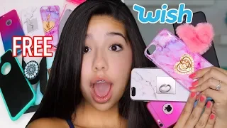 Unboxing Free iPhone Cases From Wish!