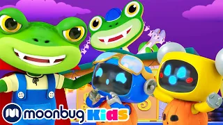 What's That Noise? | Gecko's Halloween Songs | Gecko's Garage | Children's Music | Vehicles For Kids